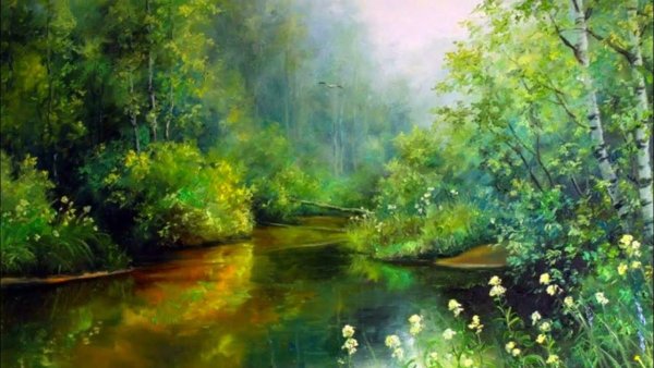 Художник Сергей Курицын пейзажи