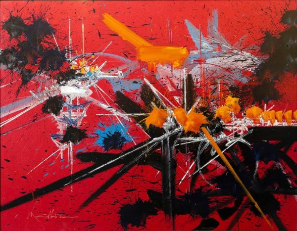 Ташизм Жорж Матье