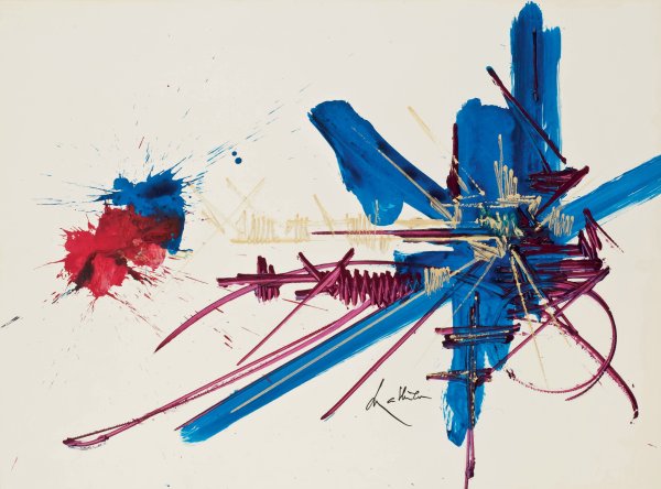 Жорж Матье живопись