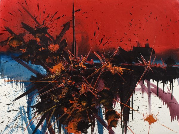 Ташизм Жорж Матье