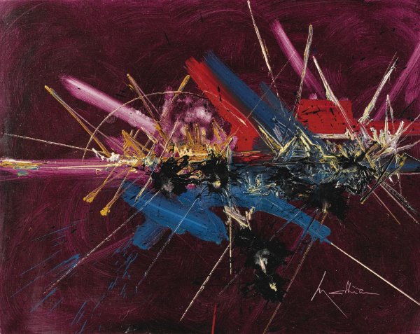 Ташизм Жорж Матье