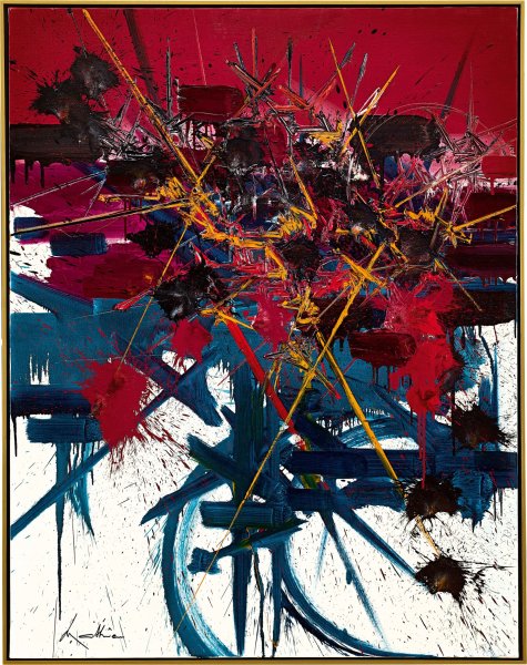 Ташизм Жорж Матье