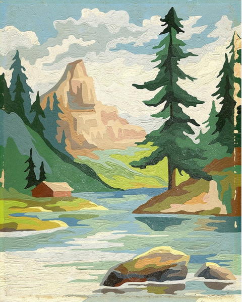 Декоративный пейзаж