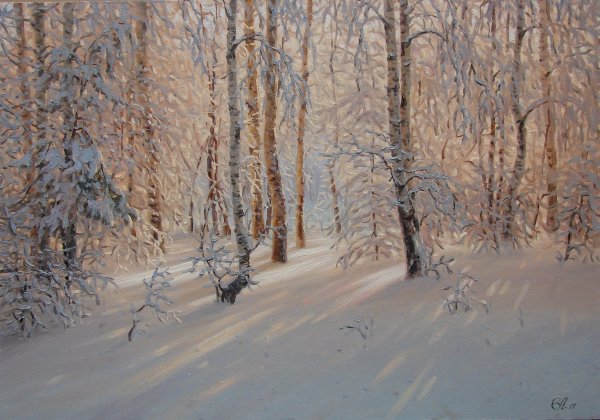 Лукиянов Викентий. Зима