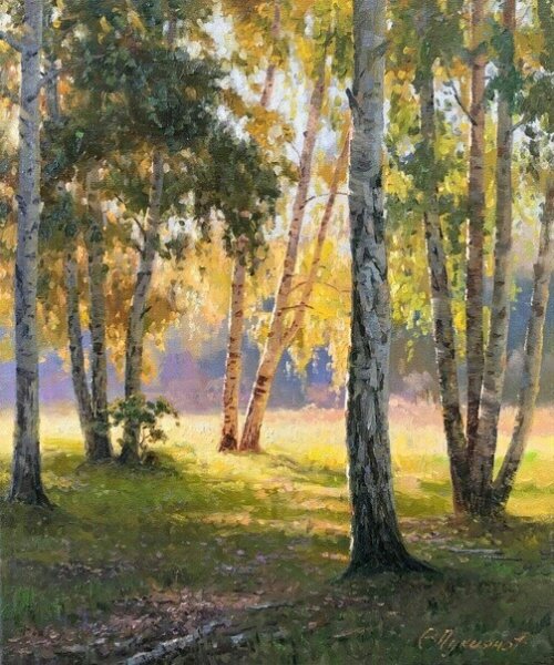 Лукиянов Викентий. Зима