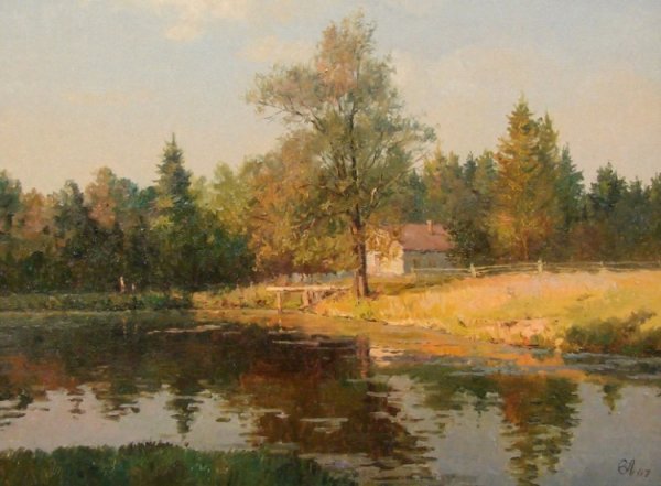 Художник Викентий Лукиянов пейзаж