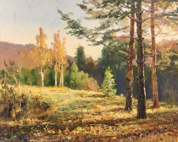 Викентий Лукиянов картины деревня