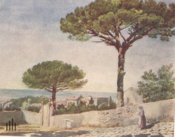 Карл Брюллов пейзажи