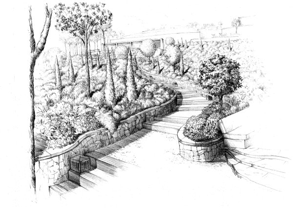 Эскиз парка