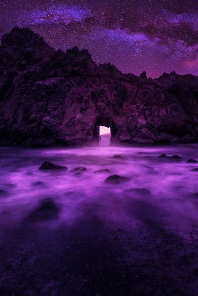 Фиолетовое место