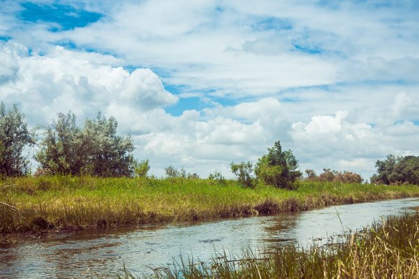 Река Волга Астрахань