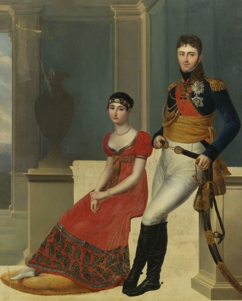 Викар портрет императрицы Жюли Бонапарт