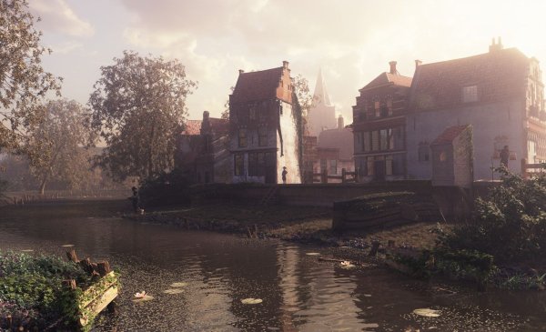 Реалистичные пейзажи в блендер