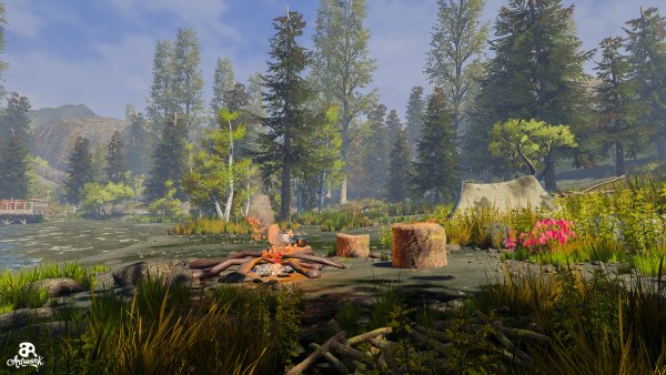 Blender пейзаж