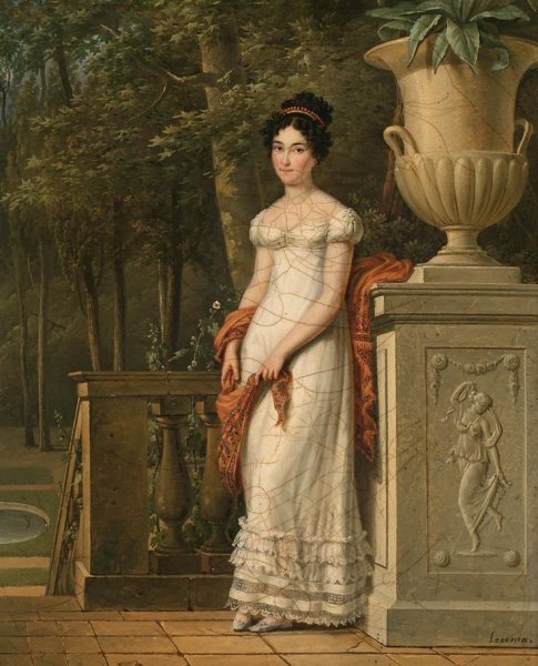 Франсуа Жерар, «портрет мадам Рекамье», 1802.