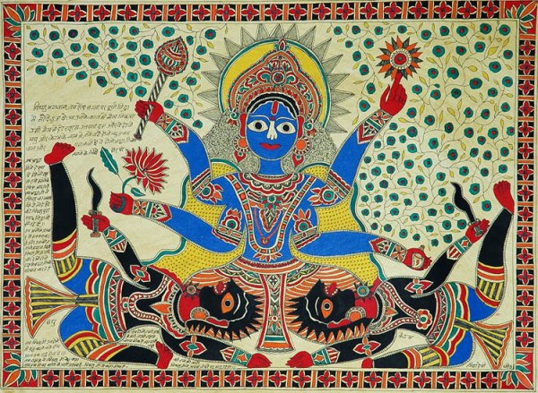 Мадхубани древняя Индия