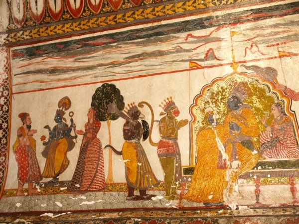 Фресковая живопись древней Индии