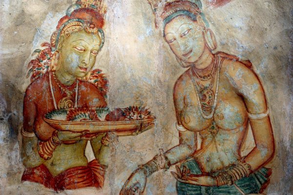 Фрески пещеры 17 Аджанты