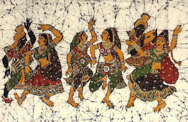 Пещеры Аджанты фрески