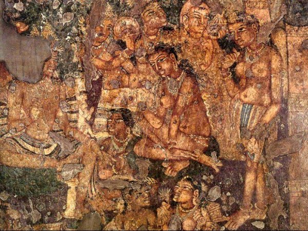 Фрески Аджанты Апсара