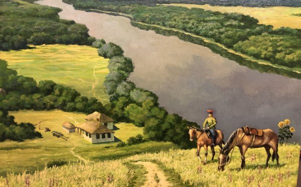 Донская степь казаки