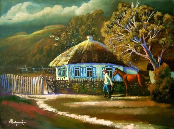 Казацкий курень тихий Дон