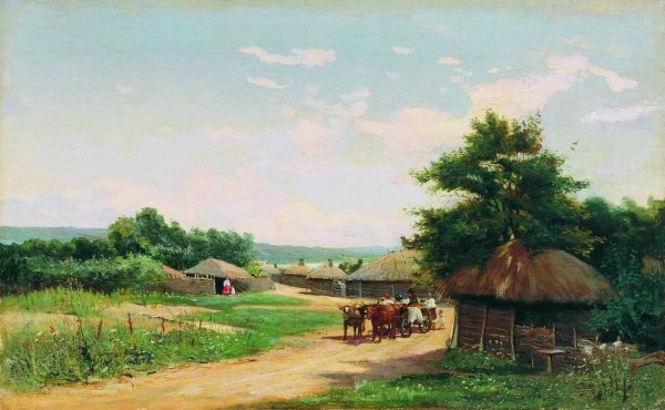 Украина летний пейзаж Васильковский Сергей Иванович