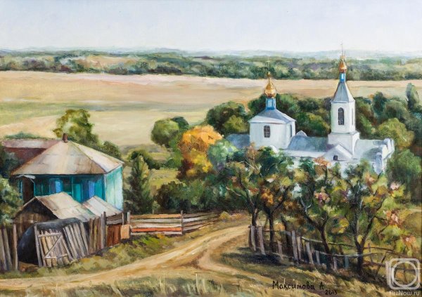 Живопись пейзаж Дон Каныгин