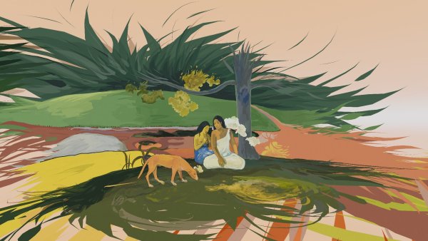 Поль Гоген ар нуво