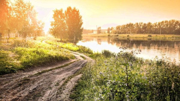 Дорога у реки