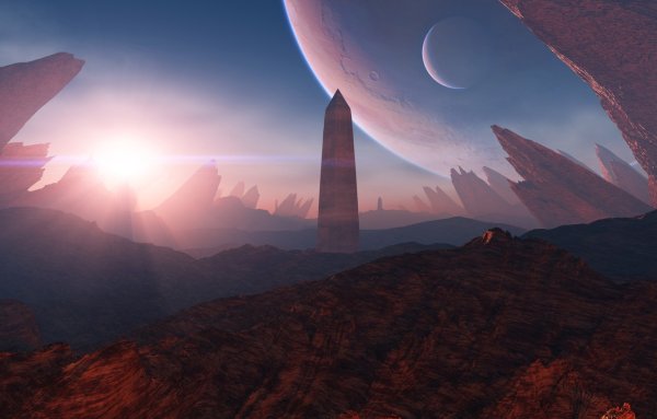 Инопланетные пейзажи