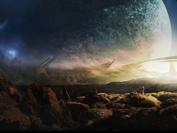 Фантастические пейзажи