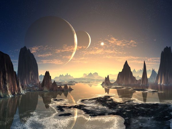 Инопланетные пейзажи