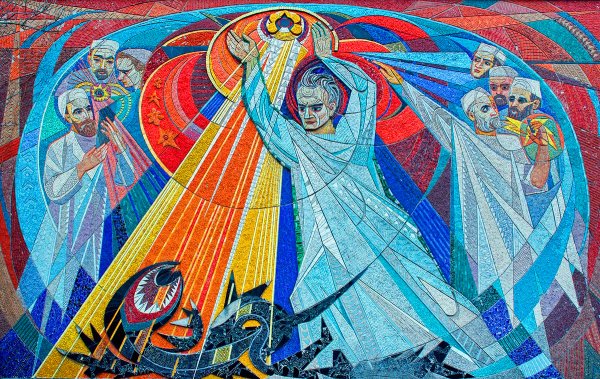 Монументальная мозаика СССР искусство