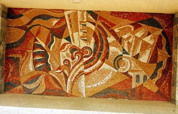 Монументально-декоративная живопись. Фреска, сграффито.