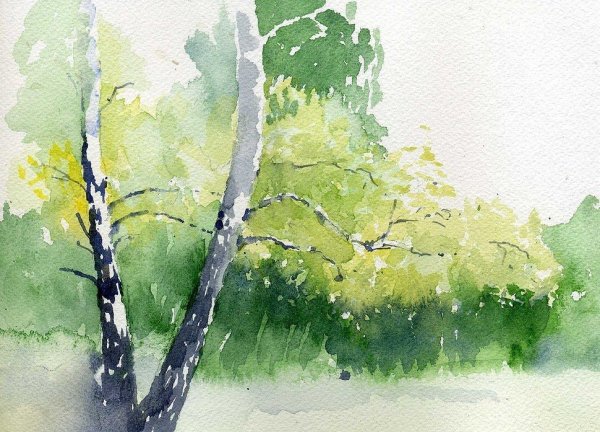 Иван Стенин художник акварель