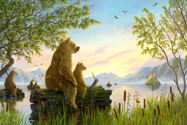 Медведи Роберта Биссела (Robert Bissell)