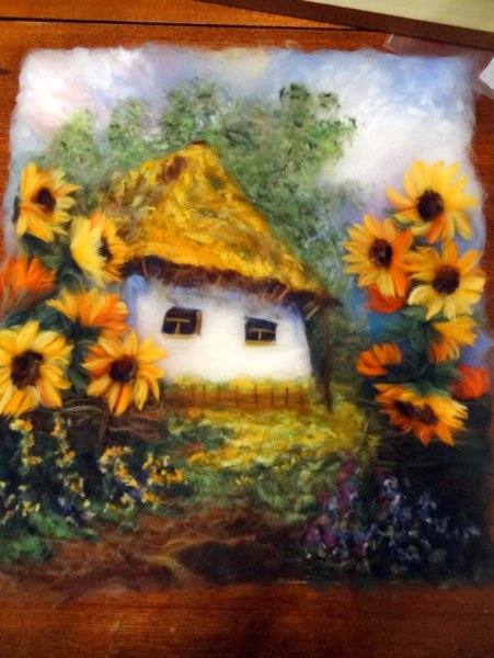 Картины из Войлока