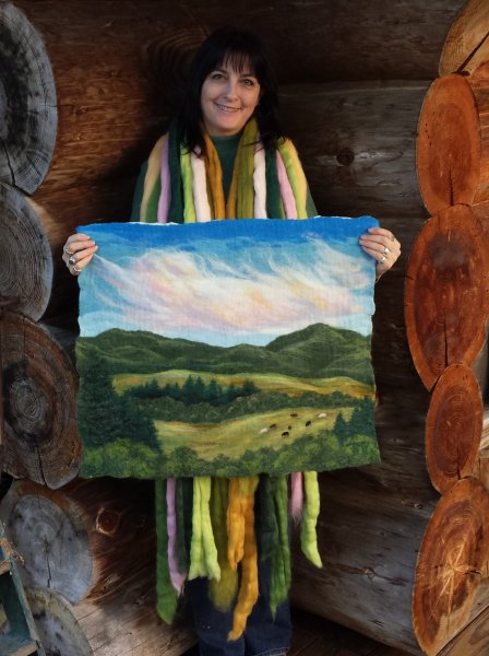 Панно из Войлока