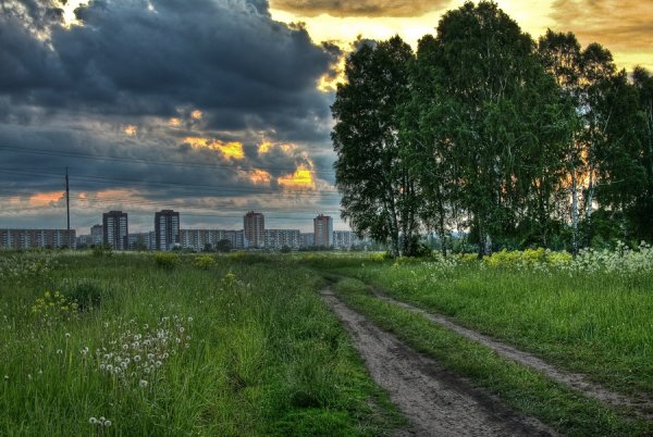 Кемерово окраина города