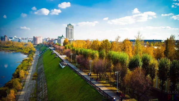 Набережная Томи Кемерово