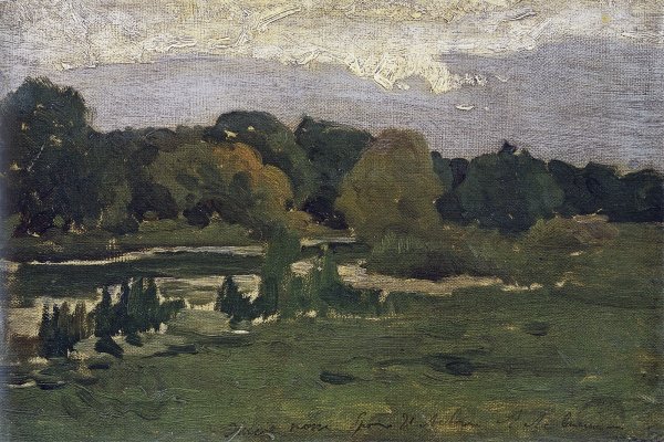 Исаак Левитан этюды