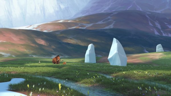 Ледниковый период арт пейзаж