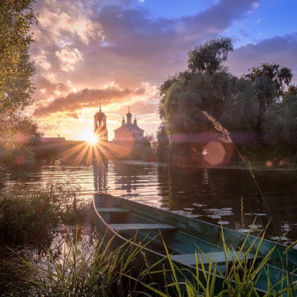 Национальный парк Плещеево озеро Переславль Залесский Церковь