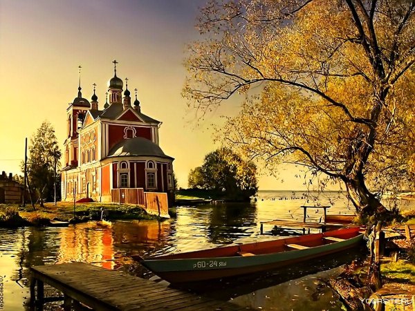 Переславль-Залесский Плещеево озеро храм