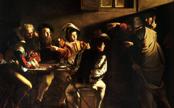 Караваджо. Призвание апостола Матфея. 1600.