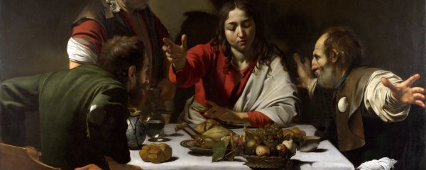 Ужин в Эммаусе Караваджо сюжет
