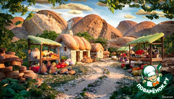 Вкусные картины Карла Уорнера