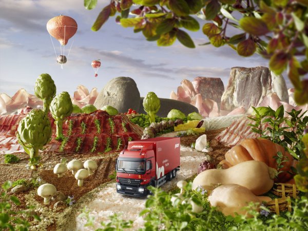 Вкусные картины Карла Уорнера