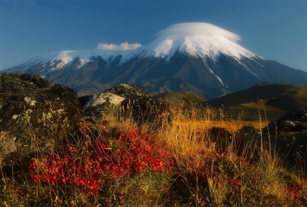 Озеро Толбачик Камчатка